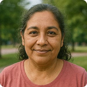 Angela, Leafwell patient