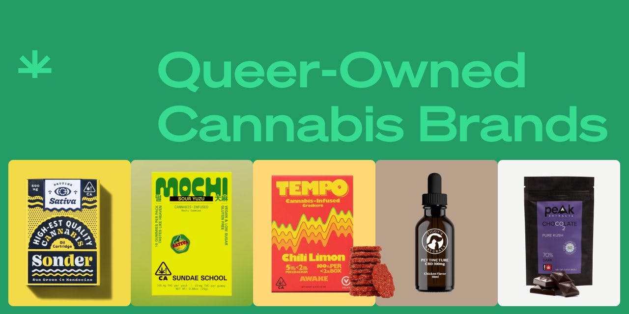 productos de cannabis de marcas queer